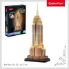 Puzzle CUBIC FUN CUBICFUN 3D dėlionė „Empire State pastatas“ (LED)