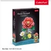 CubicFun 3D dėlionė - Kamelijų gėlių puokštė