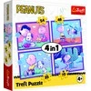Dėlionė TREFL 4 dėlionių rinkinys „Snoopy“