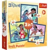 Dėlionė TREFL DISNEY STITCH 3 dėlionių rinkinys