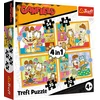 Dėlionė TREFL GARFIELD 4 dėlionių rinkinys