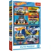 Trefl Dėlionė 3x70 vnt. - Hot Wheels