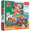Dėlionė TREFL PAW PATROL 3 dėlionių rinkinys „Šuniukas-patrulis“