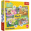 Dėlionė TREFL SPONGEBOB 4 dėlionių rinkinys