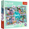 Trefl Dėlionė 207 vnt. - Lilo ir Stičas