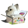 Dėlionė EUGY 3D kartoninis modelis „Kačiukas Mocha“