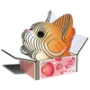 Dėlionė EUGY 3D kartoninis modelis „Kačiukas Pumpkin“