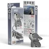 Dėlionė EUGY 3D kartoninis modelis „Vilkas“