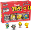 FUNKO Bitty POP! Figūrėlių rinkinys: The Simpsons, ~2.3 cm (4 vnt.)