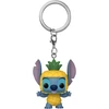 FUNKO POP! Raktų pakabutis: Lilo &amp; Stitch - Stitch as Pineapple, 10 cm