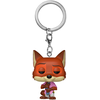 FUNKO POP! Raktų pakabutis: Disney: Zootropolis 2 - Nick Wilde, ~9 cm