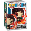 FUNKO POP! Vinilinė figūrėlė: Demon Slayer - Tanjiro Kamado, 9 cm
