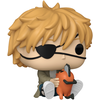 FUNKO POP! Vinilinė figūrėlė: Chainsaw Man - Denji & Pochita, 9.5 cm