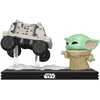 FUNKO POP! Vinilinė figūrėlė: Mandalorian &amp; Grogu - Grogu with Polar Mouse Droid (Moment)