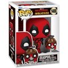FUNKO POP! Vinilinė figūrėlė: Marvel: Deadpool &amp; Wolverine - Deadpool &amp; Headpool, 9 cm