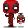 FUNKO POP! Vinilinė figūrėlė: Marvel: Deadpool &amp; Wolverine - Deadpool &amp; Headpool, 9 cm