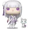 FUNKO POP! Vinilinė figūrėlė: Re:ZERO - Emilia with Puck, 9 cm