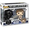 FUNKO POP! Vinilinė figūrėlė: Star Wars - Darth Vader &amp; Luke Skywalker, 9 cm