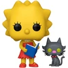 FUNKO POP! Vinilinė figūrėlė: The Simpsons - Lisa with Snowball II, 9 cm