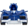 JAKKS SONIC Inercinis automobilis ir figūrėlė, 6,5 cm