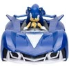JAKKS SONIC Inercinis automobilis ir figūrėlė, 6,5 cm