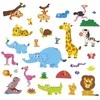 Magnetinė knyga - dėlionė Janod African Animals J05456