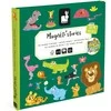 Magnetinė knyga - dėlionė Janod African Animals J05456