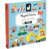 Janod Magnetinė knygelė „Statybų aikštelė“
