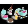 Kinetic Sand Kinetinis smėlis – ledo skonio „Kreminis“ skanėstai (6068200)