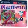 KITFIX DIY Deimančiukų menas „Flamingas“