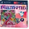 KITFIX DIY Deimančiukų menas „Flamingas“