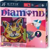 KITFIX DIY Deimančiukų menas „Kačiukas“