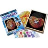 KITFIX DIY „Sequin Art“ mėlynasis rinkinys „Liūtas“