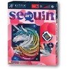 KITFIX DIY „Sequin Art“ raudonasis rinkinys „Vienaragis“
