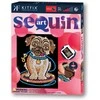 KITFIX DIY „Sequin Art“ raudonasis rinkinys „Mopsiukė Lilė“