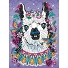 KITFIX DIY „Sequin Art Teen“ rinkinys „Lama“