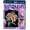 KITFIX DIY „Sequin Art“ violetinis rinkinys „Lelija“