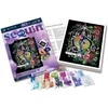 KITFIX DIY „Sequin Art“ violetinis rinkinys „Paukščiai narvelyje“