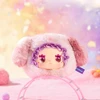 LUCKY EMMA LOVELY EMMA Pliušinis raktų pakabukas-siurprizas - Fluffy Dumpling Series