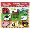 MELISSA &amp; DOUG Dėlionė „Ūkis“