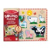 Dėlionė MELISSA &amp; DOUG Farm Animals Sound Puzzle - 8 Pieces