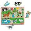 MELISSA & DOUG Grojanti dėlionė „Old MacDonald´s Farm“, EN