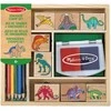 Dėlionė MELISSA &amp; DOUG playset Dinosaur Stamp Set