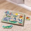 MELISSA &amp; DOUG žaidimų rinkinys Zoologijos sodo gyvūnų garsų dėlionė