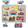 MELISSA &amp; DOUG Skambanti dėlionė „Transporto priemonės“