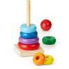 MELISSA & DOUG Žiedų piramidė „Vaivorykštė“