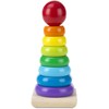 MELISSA & DOUG Žiedų piramidė „Vaivorykštė“
