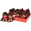 MONCHHICHI beždžionėlė su kūdikiu "Beany", 14 cm