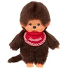 MONCHHICHI beždžionėlė su kūdikiu "Beany", 14 cm