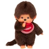 MONCHHICHI beždžionėlė su kūdikiu "Beany", 14 cm